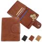 Preview: Herren Brieftasche Geldbörse Leder Portemonnaie Geldbeutel Börse 12075