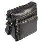 Preview: Schultertasche Leder Umhängetasche Messengebag Herrentasche 38201