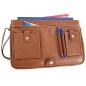 Preview: Damen Umhängetasche Handtasche Leder Schultertasche 5584