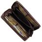 Preview: Große Damen Clutch Geldbörse Leder Damenbörse Geldbeutel Portemonnaie 70594
