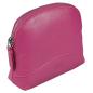 Preview: Kosmetiktasche Echt Leder Kosmetiketui Schminktasche Beauty Tasche 91165