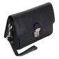 Preview: geräumige Herren Handgelenktasche Leder Gelenktasche Herrentasche 405