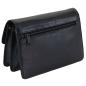 Preview: geräumige Herren Handgelenktasche Leder Gelenktasche Herrentasche 405