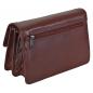 Preview: geräumige Herren Handgelenktasche Leder Gelenktasche Herrentasche 405