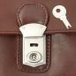 Preview: geräumige Herren Handgelenktasche Leder Gelenktasche Herrentasche 405