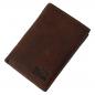 Preview: Herren Geldbörse Leder Herrenbörse Geldbeutel Kombibörse Portemonnai 79393