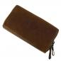Preview: extra große Damen Geldbörse Leder Damenbörse Portemonnaie Geldbeutel 79594
