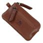 Preview: Schlüsseltasche Leder Schlüsseletui Schlüsselmappe Auto Etui Tasche 95824