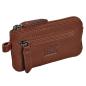 Preview: Schlüsseltasche Leder Schlüsseletui Schlüsselmappe Auto Etui Tasche 95824