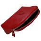 Preview: Kosmetiktasche Echt Leder Kosmetiketui Schminktasche Beauty Tasche