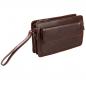 Preview: Herren Handgelenktasche Leder Herrentasche Gelenktasche Business 38495
