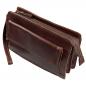 Preview: Herren Handgelenktasche Leder Herrentasche Gelenktasche Business 38495
