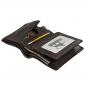 Preview: Geldbörse Leder Herrenbörse RFID Schutz Münzgeldfach Reißversluss 60948