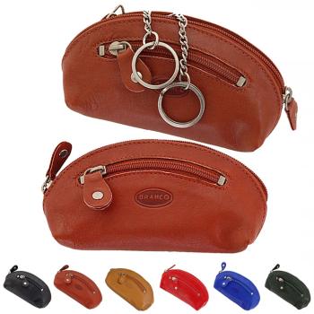 Leder Schlüsseltasche Schlüsseletui Schlüsselmappe Schlüssel Etui 026