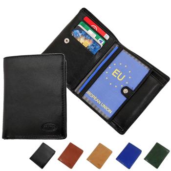 Herren Geldbörse Leder Portemonnaie Geldbeutel 12005