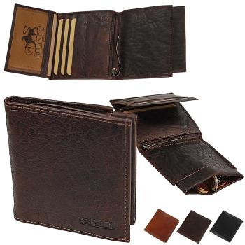 Herren Dollarclip Geldbörse Leder Portemonnaie Geldbeutel 16795