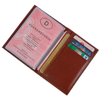 Ausweisetui Ausweismappe Ausweishülle Leder 303