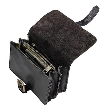 Gürteltasche Leder Bikertasche Hüfttasche Herren Bauchtasche 38007