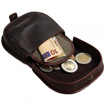 Herren Schütter Geldbörse Leder Herrenbörse Geldbeutel Münzbörse 50114