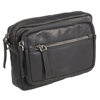 Gürteltasche Leder Hüfttasche Bauchtasche Umhängetasche Schultertasche Querformat 61938