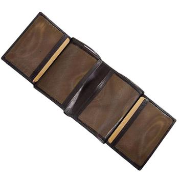 Ausweisetui Leder Ausweismappe Ausweishülle Etui 7535