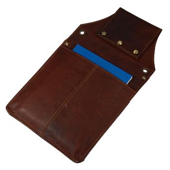 Kellnertasche Leder Holster Halfter Kassierertasche für PDA 79437