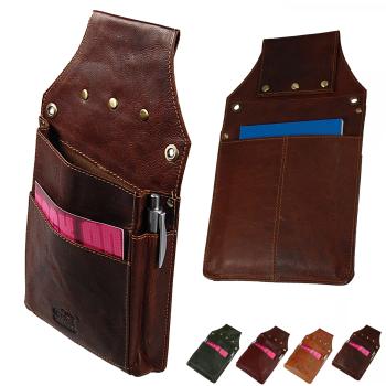 Kellnertasche Leder Holster Halfter Kassierertasche für PDA 79437