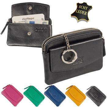 Schlüsseltasche Leder Schlüsseletui Schlüsselmappe Autoschlüssel 91017