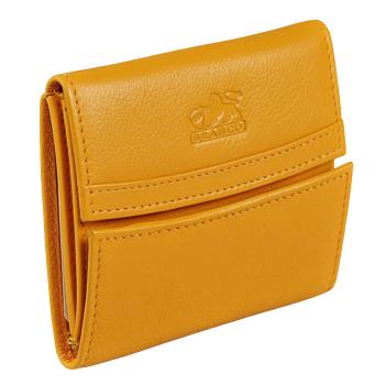 Minibörse kleine RFID Geldbörse Leder Portemonnaie Geldbeutel Damenbörse 91109