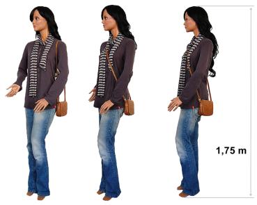 kleine Damen Umhängetasche Leder Schultertasche 5582