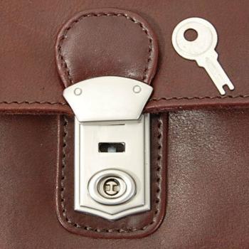 geräumige Herren Handgelenktasche Leder Gelenktasche Herrentasche 405