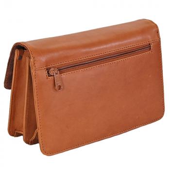 geräumige Herren Handgelenktasche Leder Gelenktasche Herrentasche 405
