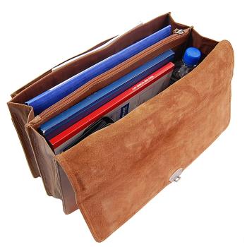 kleine Aktentasche Leder Aktenmappe BR14