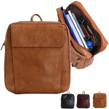 Damen Rucksack Leder Cityrucksack Matchsack BR171
