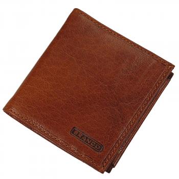 Branco E-Flagship Store - Herren Dollarclip Geldbörse Leder 
