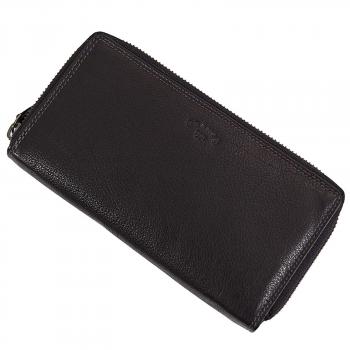 Große Damen Clutch Geldbörse Leder Damenbörse Geldbeutel Portemonnaie 70594