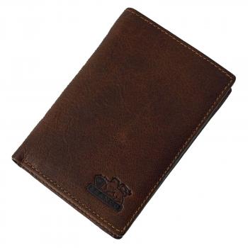 Herren Geldbörse Leder Herrenbörse Geldbeutel Kombibörse Portemonnai 79393