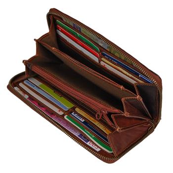 Damen Geldbörse Leder Damenbörse Portemonnaie Geldbeutel 79593