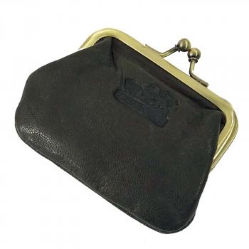 Knips-Börse Damen Geldbörse Leder Damenbörse Portemonnaie Geldbeutel 79766