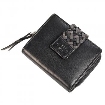 Damen Geldbörse Echt Leder Geldbeutel Portemonnaie RFID Damenbörse 56669