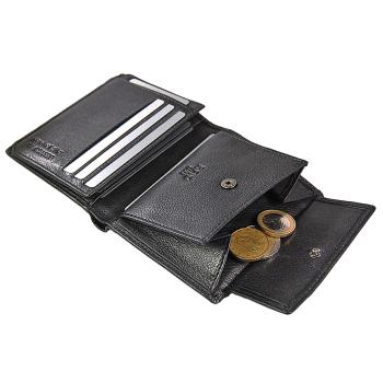 Herren Geldbörse Leder Herrenbörse RFID Geldbeutel kleines Portmonee 95059