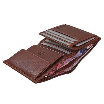 Herren Geldbörse Leder Herrenbörse RFID Geldbeutel kleines Portmonee 95059