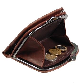 Damenbörse Portemonnaie Geldbeutel RFID Blocker Bügelbörse Damen Geldbörse Leder 95771