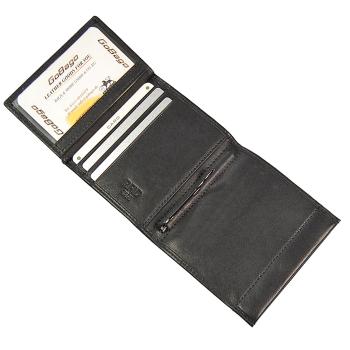 Dollarclip Herren Geldbörse Leder Geldbeutel RFID protected Portemonnaie 95795