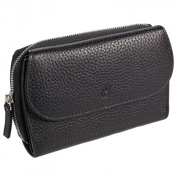 Damen Geldbörse Leder Damenbörse Portemonnaie Geldbeutel mit RFID Schutz 62555