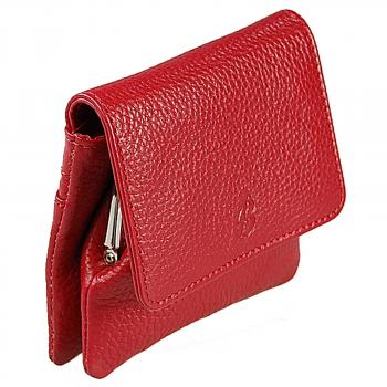 Damenbörse Echt Leder Damen Geldbörse Knipsbörse Bügelbörse Geldbeutel 62584