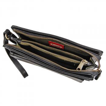 Herren Handgelenktasche Leder Herrentasche Gelenktasche Business 38495