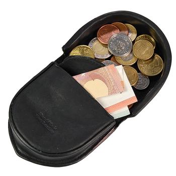 Herren Geldbörse Leder Schütter Portemonnaie Geldbeutel Münzbörse 61115