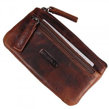 Schlüsseltasche Leder Schlüsseletui Schlüsselmappe Auto Etui Tasche 34018