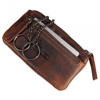 Schlüsseltasche Leder Schlüsseletui Schlüsselmappe Auto Etui Tasche 34018